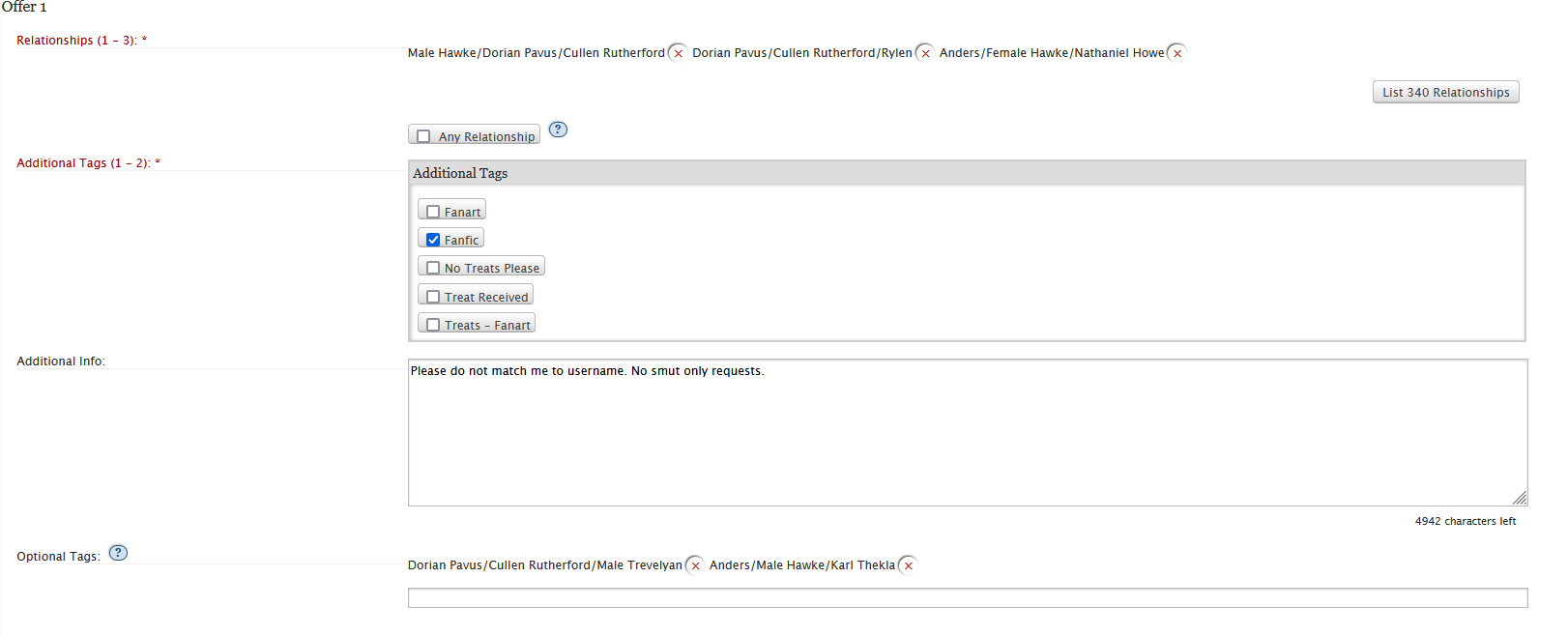 Offer Example