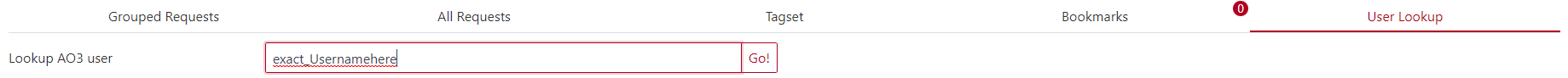 User Search